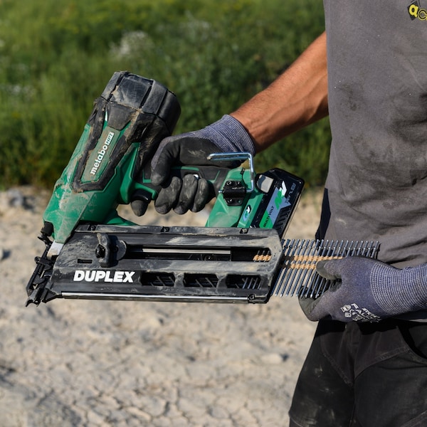 Metabo Hpt 36V Cordless Brushless 3-1/2in Duplex Nailer Kit - NR3675DDM