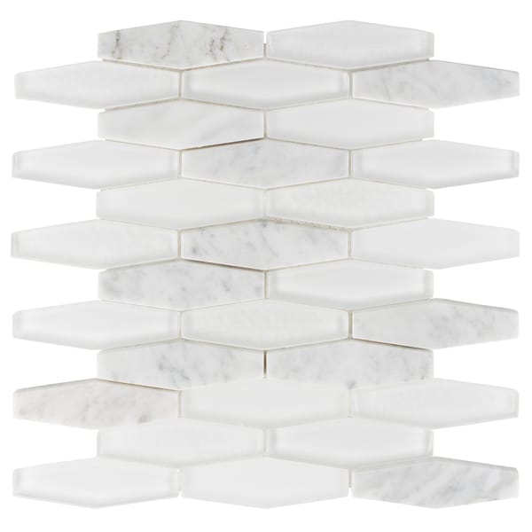 Andova Tiles ANDOVA TILES Odyssey 1.25" x 4" Natural Stone Color Variation Novelty Mosaic Wall Tile - ANDODY505