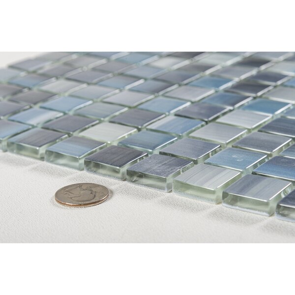 Andova Tiles ANDOVA TILES Beckon 1" x 1" Glass Grid Mosaic Wall Tile - ANDBEC276