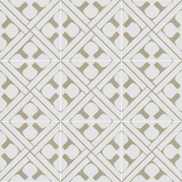 Msi Elora 8 in. x 8 in. Matte Porcelain Floor and Wall Tile, 12PK - ZOR-PT-0698