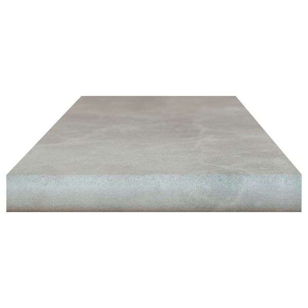 Msi Praia Grey 13 in.  X 24 in.  Glazed Porcelain Pool Coping, 2PK - ZOR-LSC-0079