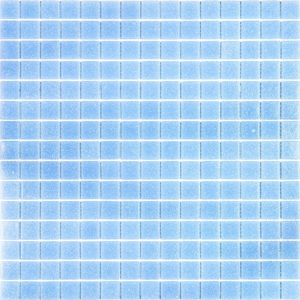 Apollo Tile Dune 12 in. x 12 in. Glossy Maximum Blue Glass Mosaic Wall and Floor Tile 20 sq. ft./case, 20PK - APLSA88BL509A