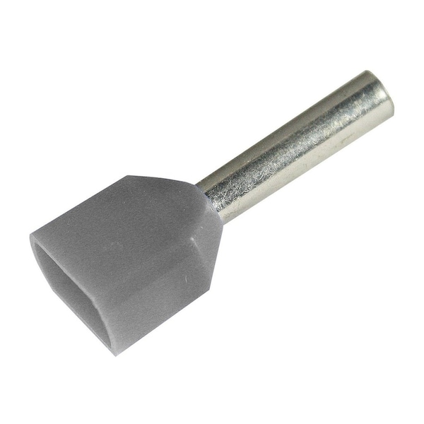 Farrule de dos hilos AWG 18 aislado, gris, paquete de 100 - 2809770 de Automation Systems Interconnect