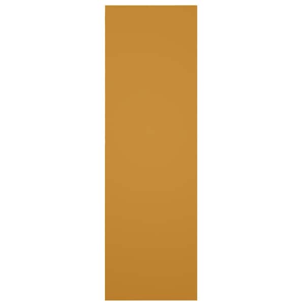 Ekena Millwork 12W x 27H True Fit PVC Diagonal Slat Modern Style Fixed Mount Shutters, Turmeric, PR - TFP001DG12X027TU