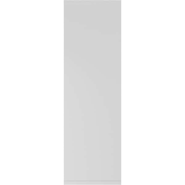 Ekena Millwork True Fit PVC Two Equal Flat Panel Shutters, Track Green, 18W x 75H, PR - TFP101FPF18X075TG