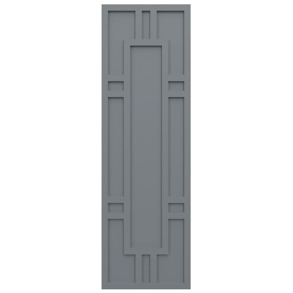 Ekena Millwork True Fit PVC Hastings Fixed Mount Shutters, Ocean Swell, 12W x 45H, PR - TFP001HS12X045CH