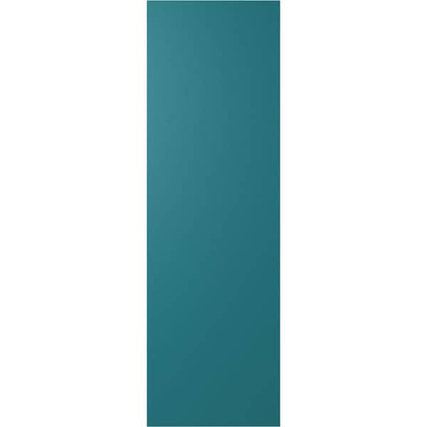 Ekena Millwork 18W x 49H True Fit PVC Diagonal Slat Modern Style Fixed Mount Shutters, Antigua, PR - TFP001DG18X049AN