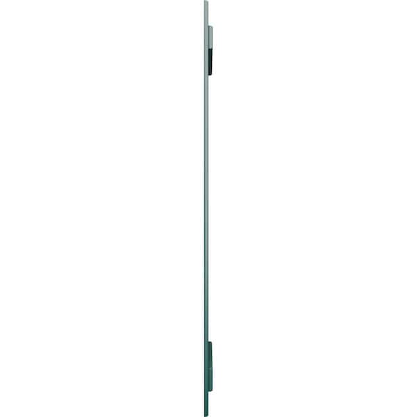 Ekena Millwork True Fit PVC Four Board Spaced Board-n-Batten Shutters, Thermal Green , 23W x 67H, PR - TFP101SBF23X067FG