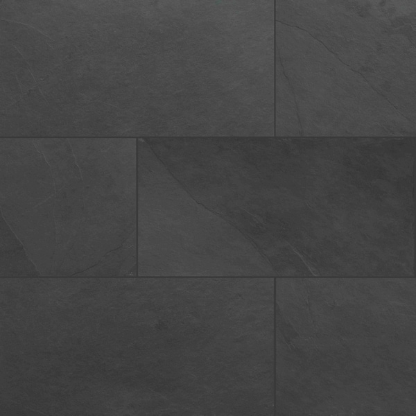 Msi Montauk Black SAMPLE Gauged Slate Floor And Wall Tile - ZOR-NS-0015-SAM