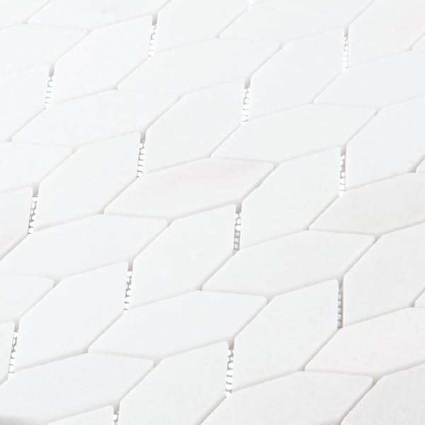 Andova Tiles ANDOVA TILES Channing 1" x 2.5" Marble Honeycomb Mosaic Wall & Floor Tile - ANDCHA137