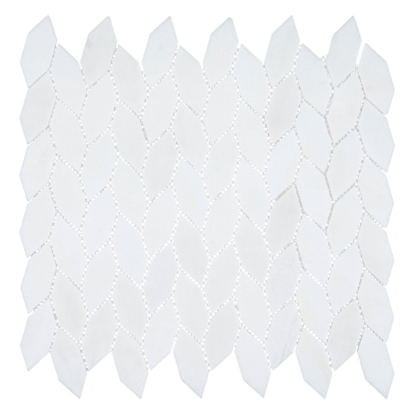 Andova Tiles ANDOVA TILES Channing 1" x 2.5" Marble Honeycomb Mosaic Wall & Floor Tile - ANDCHA137