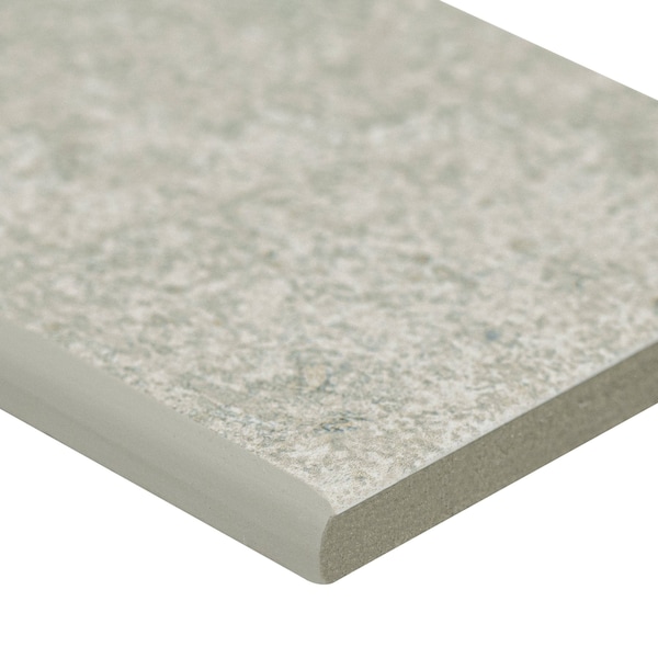 Msi Durban White Bullnose Sample Matte Porcelain Wall Tile - ZOR-PT-TR-0247-SAM