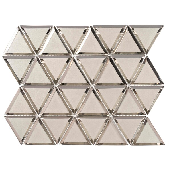 Andova Tiles ANDOVA TILES BLEUM 3" x 3" Beveled Glass Novelty Mosaic Tile - ANDBLE277