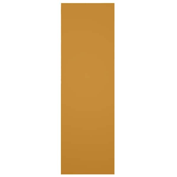 Ekena Millwork True Fit PVC Cedar Park Fixed Mount Shutters, Turmeric, 18W x 41H, PR - TFP001CP18X041TU