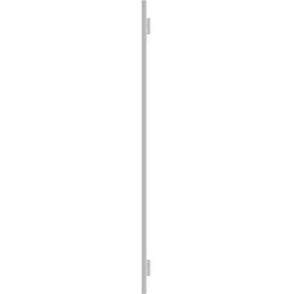 Ekena Millwork True Fit PVC Two Board Joined Board-n-Batten Shutters, White, 10 3/4W x 73H, PR - TFP101BBF11X073WH