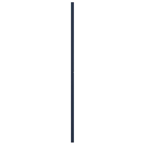 Ekena Millwork True Fit PVC Horizontal Slat Modern Style Fixed Mount Shutters, Starless Night Blue, 12W x 31H, PR - TFP001HZ12X031OB