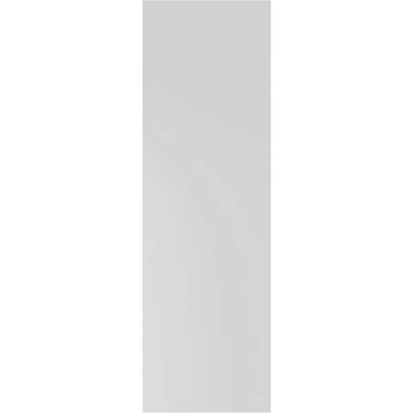 Ekena Millwork True Fit PVC, Two Equal Louver Shutters, Lilly Pads, 12W x 36H, PR - TFP101LVF12X036LP