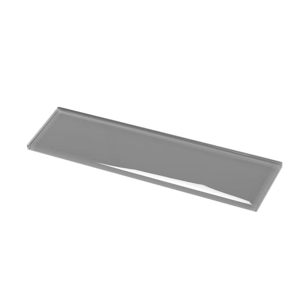 Apollo Tile Sample of 3X12 Soft Grey Glossy Subway Glass Tile 5 Sq.Ft. - APLA99092312EC103 SAMPLE