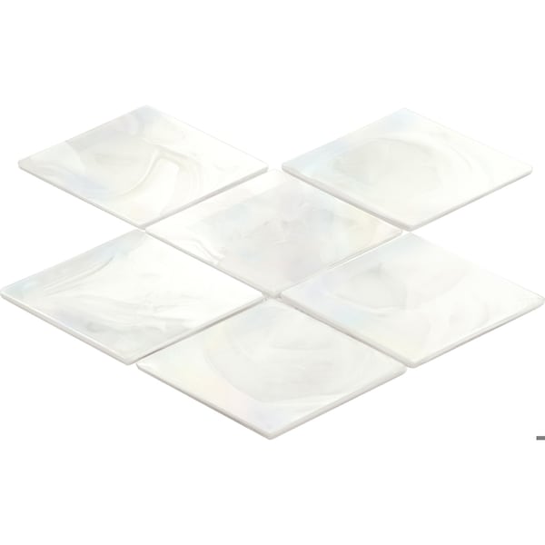 Daltile Starcastle 3'' x 6'' Diamond Scale Glass Wall Mosaic, 15PK - SC72DIAMNSCMSST