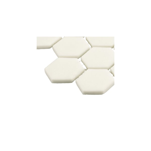 Daltile Uptown Glass 1in Hexagon Mosaic, 16.92 SQFT Per Carton, 18PK - UP201HEXMS1P