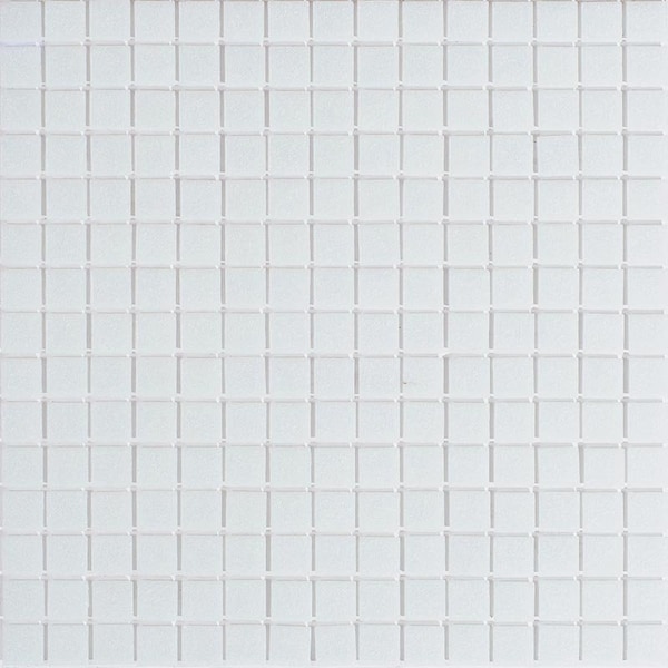 Apollo Tile Dune 12 in. x 12 in. Glossy Pearl White Glass Mosaic Wall and Floor Tile 20 sq. ft./case, 20PK - APLSA88WH103A