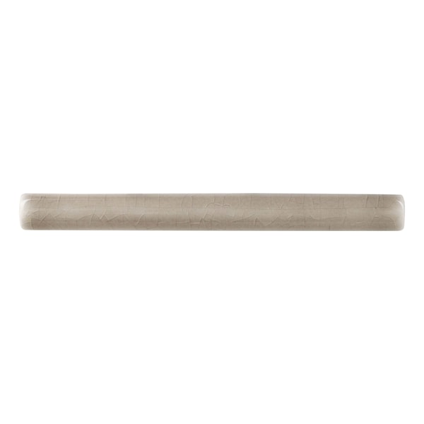 Msi Dove Gray Quarter Round Molding 5/8 In. X 6 In. Glazed Ceramic Floor And Wall Tile, 20PK - ZOR-MD-T-0014