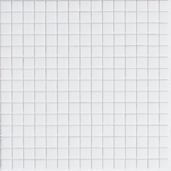 Apollo Tile Dune 12 in. x 12 in. Glossy Rice White Glass Mosaic Wall and Floor Tile 20 sq. ft./case, 20PK - APLSA88WH102A