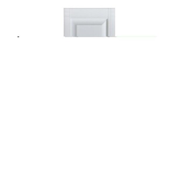 Mr Mxyzptlk Perfect Shutters IR521563049 Premier Raised Panel Exterior Decorative Shutters; Paintable - 15 x 63 in. - IR521563049