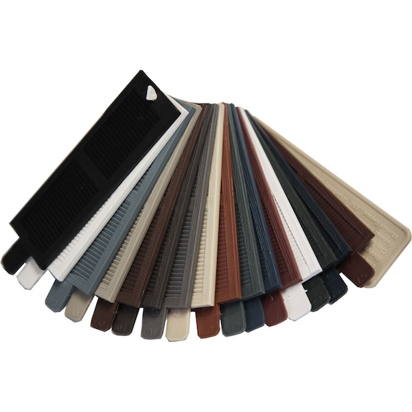 Ekena Millwork Builders Edge Vinyl Shutter Sample Colors - BESAMPLECOLORS