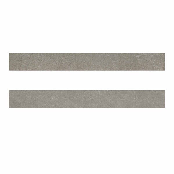 Msi Dimensions Concrete 3 X 24 Matte Porcelain Bullnose Tile Trim, 24PK - ZOR-PT-TR-0106
