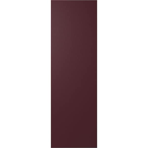 Ekena Millwork 12W x 35H True Fit PVC Diagonal Slat Modern Style Fixed Mount Shutters, Wine Red, PR - TFP001DG12X035WR