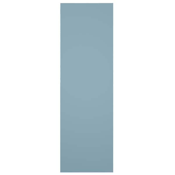 Ekena Millwork True Fit PVC Bungalow Fixed Mount Shutters, Peaceful Blue, 12W x 25H, PR - TFP001BG12X025SB