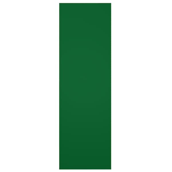 Ekena Millwork True Fit PVC Two Panel Chevron Modern Style Fixed Mount Shutters, Viridian Green, 18W x 65H, PR - TFP101CV18X065HG