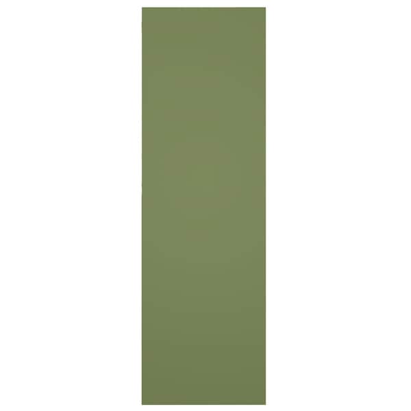 Ekena Millwork True Fit PVC San Carlos Mission Style Fixed Mount Shutters, Moss Green, 18W x 64H, PR - TFP001SC18X064MG