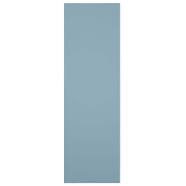 Ekena Millwork True Fit PVC San Carlos Mission Style Fixed Mount Shutters, Peaceful Blue, 15W x 39H, PR - TFP001SC15X039SB