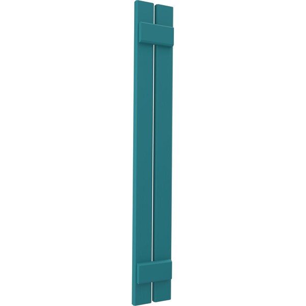 Ekena Millwork Americraft 2-Board (2 Batten) Exterior Real Wood Spaced Board-n-Batten Shutters, ARW101SB207X69ANH, PR - ARW101SB207X69ANH