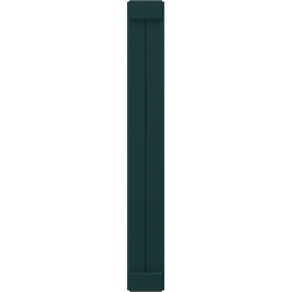 Ekena Millwork Americraft 2-Board Exterior Wood Joined Board-n-Batten Shutters w/ End Batten, ARW103BB207X38FGH, PR - ARW103BB207X38FGH