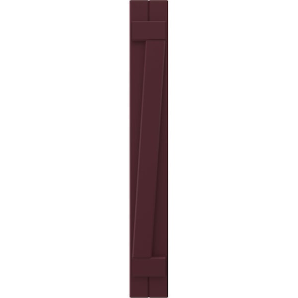 Ekena Millwork Americraft 2-Board (2 Batten) Wood Joined Board-n-Batten Shutters w/ Z-Bar, ARW102BB207X45WRH, PR - ARW102BB207X45WRH