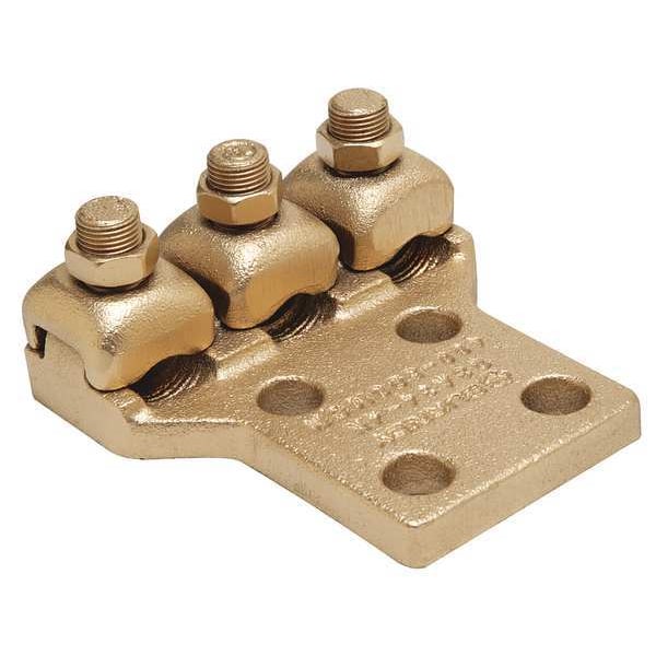 Conector mecánico Burndy, 500 a 400 kcmil, 3 conductores - Q3A344N