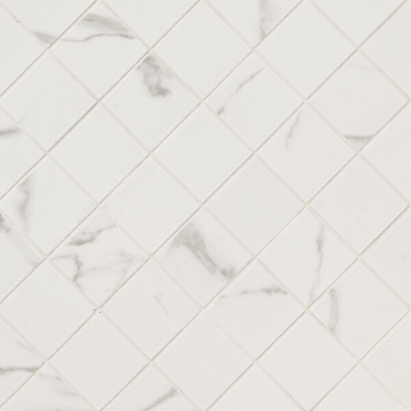 Msi Kaya Calacatta Venato Sample Matte Porcelain Mosaic Tile - ZOR-MD-0549-SAM