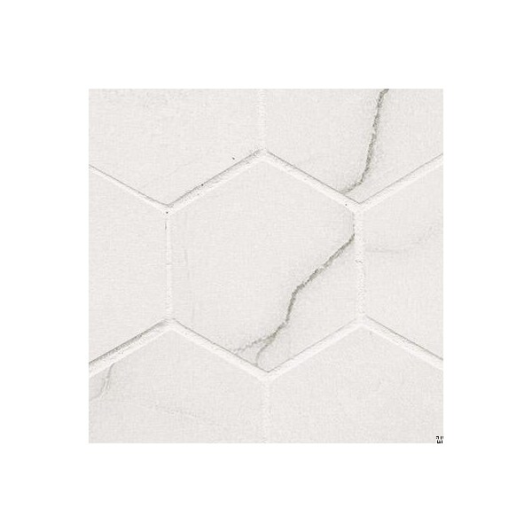 Msi Brighton Grey Sample Hexagon Matte Porcelain Mosaic Tile - ZOR-MD-SAM-0601