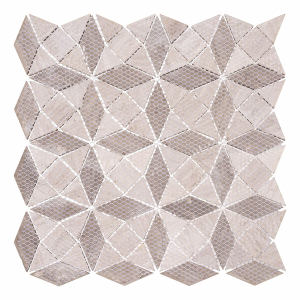 Andova Tiles ANDOVA TILES Cimarron Harbor Luxury Natural Stone Novelty Mosaic Wall & Floor Tile - ANDCIM105