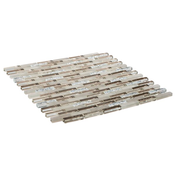 Andova Tiles ANDOVA TILES Loic 0.375" x 1.625" Glass Brick Joint Mosaic Tile - ANDLOI446