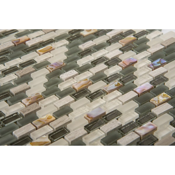 Andova Tiles SAMPLE Tino 038 x 075 Natural Stone Mosaic Wall  Floor Tile - SAM-ANDTIN115
