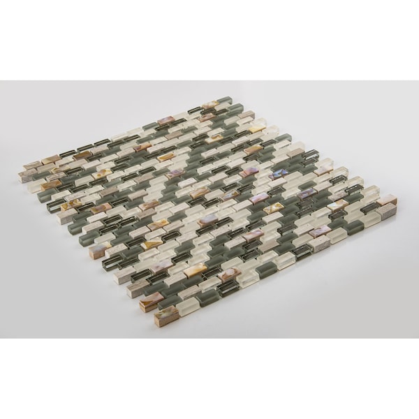 Andova Tiles SAMPLE Tino 038 x 075 Natural Stone Mosaic Wall  Floor Tile - SAM-ANDTIN115