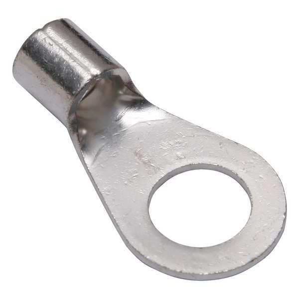 Conexion de compresión de terminal de ojal de un agujero Burndy, 4 AWG, paquete de 5 - YAD4CM12E12
