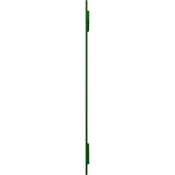Ekena Millwork True Fit PVC Four Board Spaced Board-n-Batten Shutters, Viridian Green , 23W x 66H, PR - TFP101SBF23X066HG