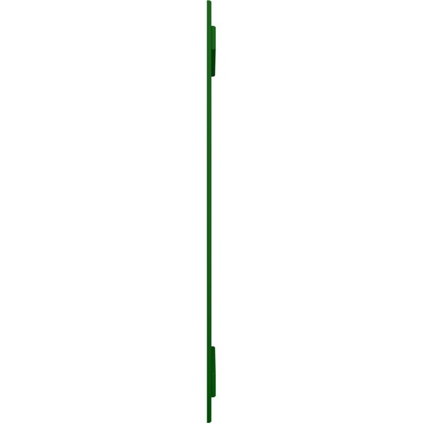 Ekena Millwork True Fit PVC Four Board Spaced Board-n-Batten Shutters, Viridian Green , 23W x 66H, PR - TFP101SBF23X066HG