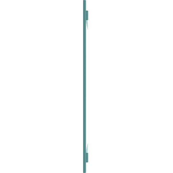 Ekena Millwork True Fit PVC, Three Board Joined Board-n-Batten Shutters, Pure Turquoise, 16 1/8W x 56H, PR - TFP101BBF16X056PT