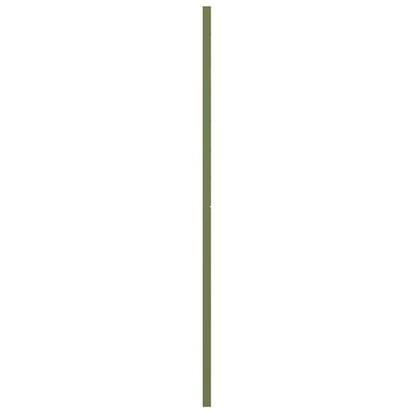 Ekena Millwork True Fit PVC Horizontal Slat Modern Style Fixed Mount Shutters, Moss Green, 15W x 31H, PR - TFP001HZ15X031MG